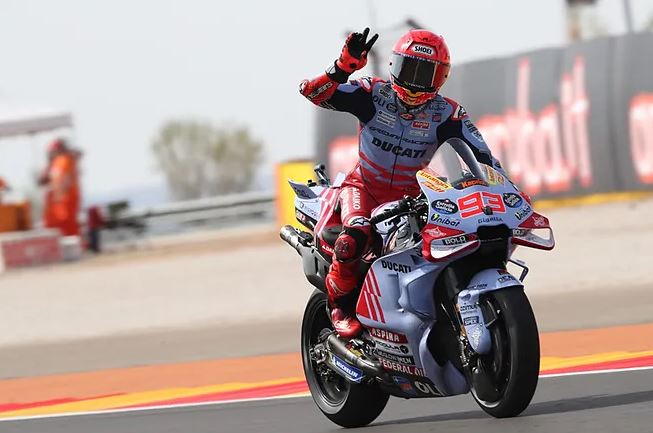 Marc Márquez arrasó en el Gran Premio de Aragón en 2024